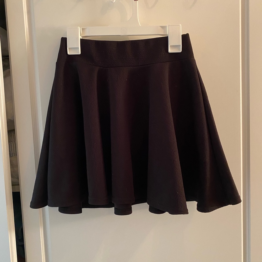 Classic Black Skater Skirt
